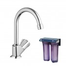 Eco Friendly vannfilter med Grohe drikkevannskran, rør og koblinger- komplett pakke! thumbnail