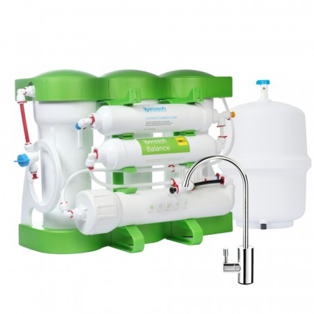 Omvendt osmose (RO) Pure Balance drikkevannsfilter komplett pakke (POU) 