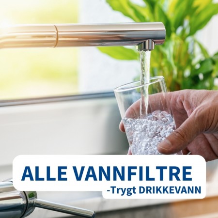 Komplette drikkevannsfiltre