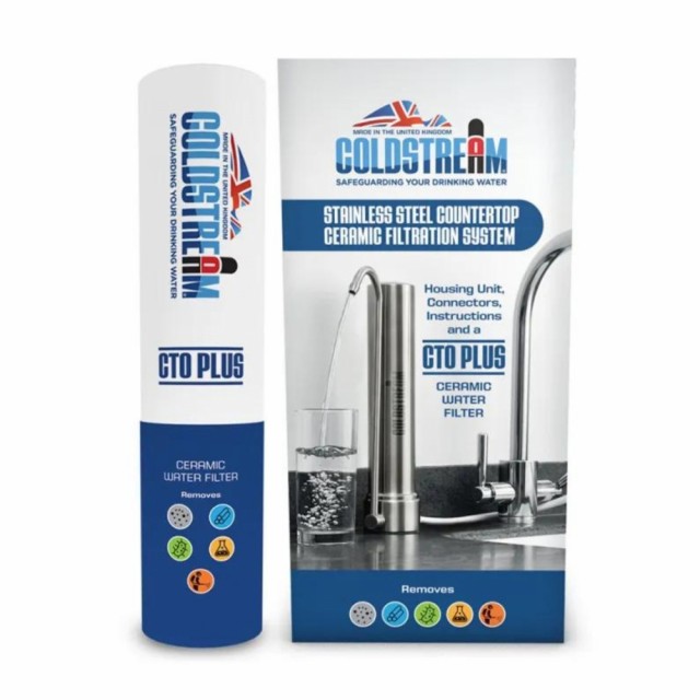 Eco Counter drikkevannsfilter for kjøkkenbenk