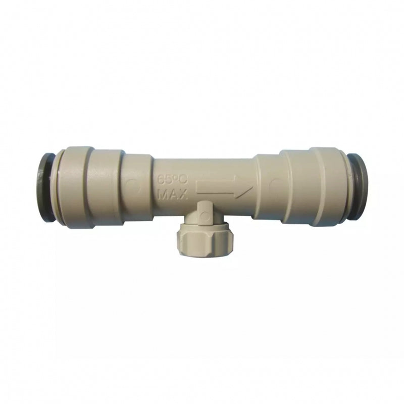 Dobbel tilbakeslagsventil 15 mm John Guest hurtigkobling