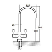 Ares treveis kran teknisk tegning 2