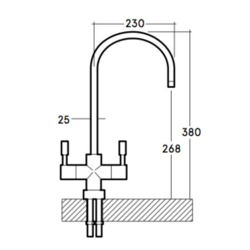 Ares treveis kran teknisk tegning 2