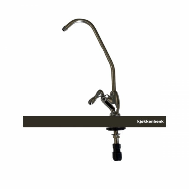 Eco Drikkevannskran montert på en kjøkkenbenk