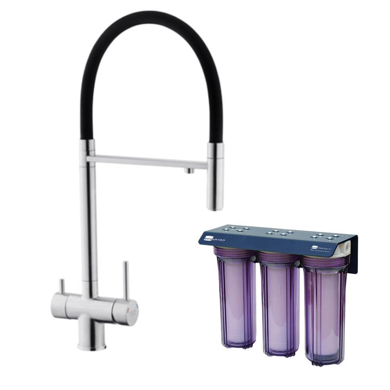 Eco Friendly Plus vannfilter med Una treveiskran