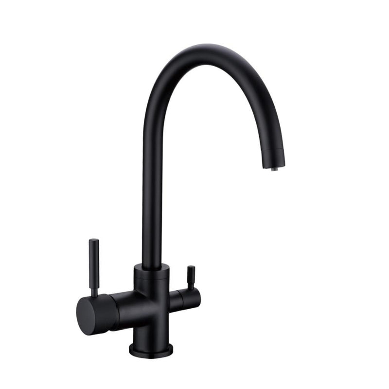 Esla treveis kran i sort matt utførelse