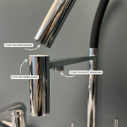 Una treveis kjokkenkran tappeområde