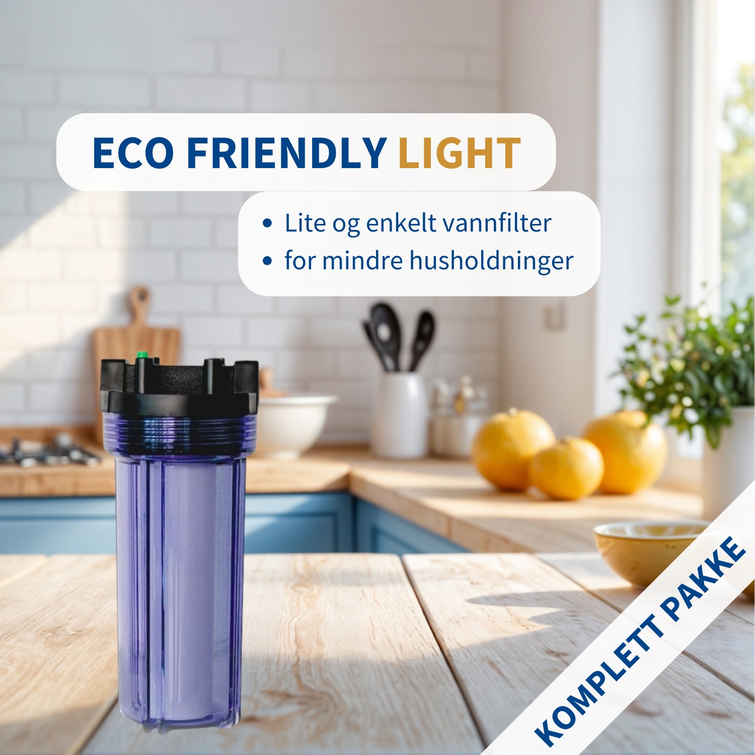 Eco Friendly Light vannfilter