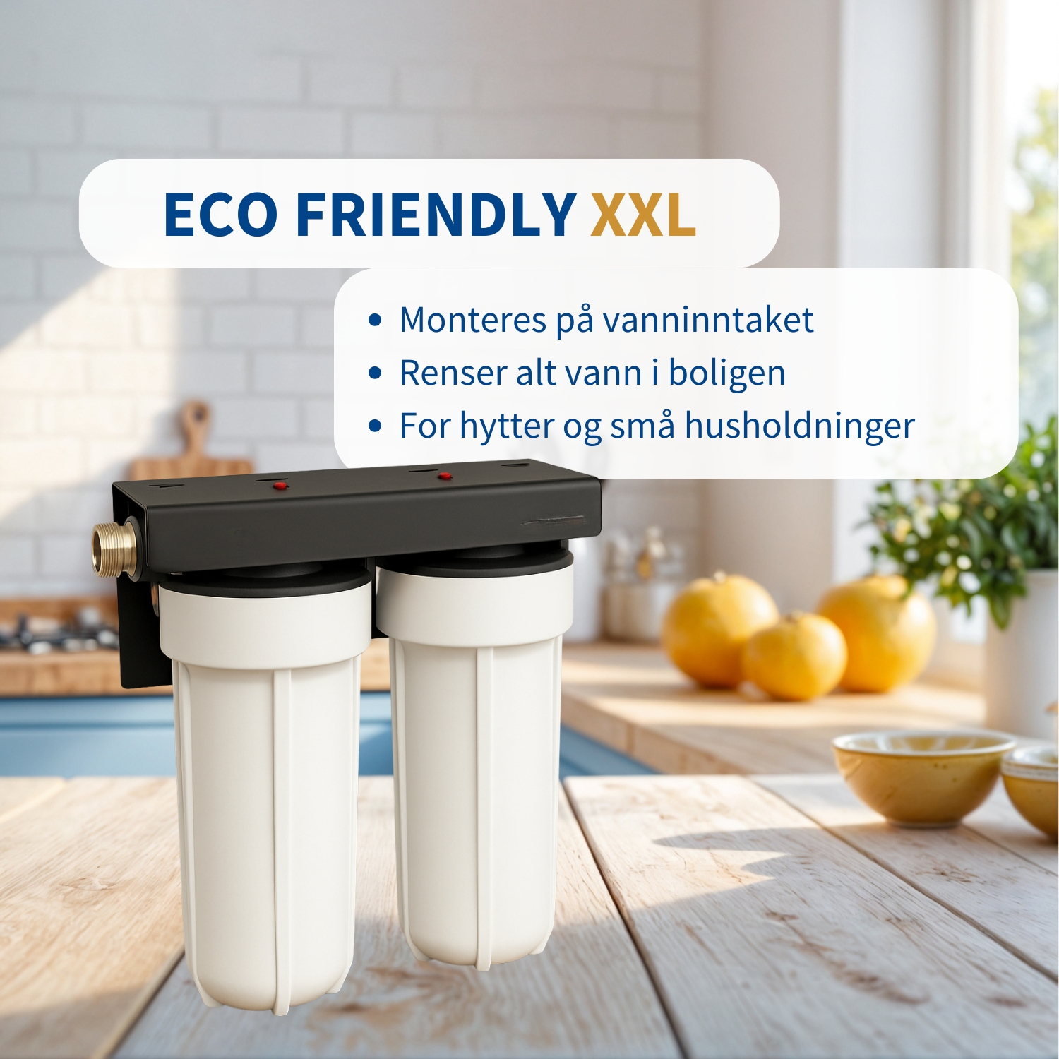 Eco Friendly XXL vanninntaksfilter